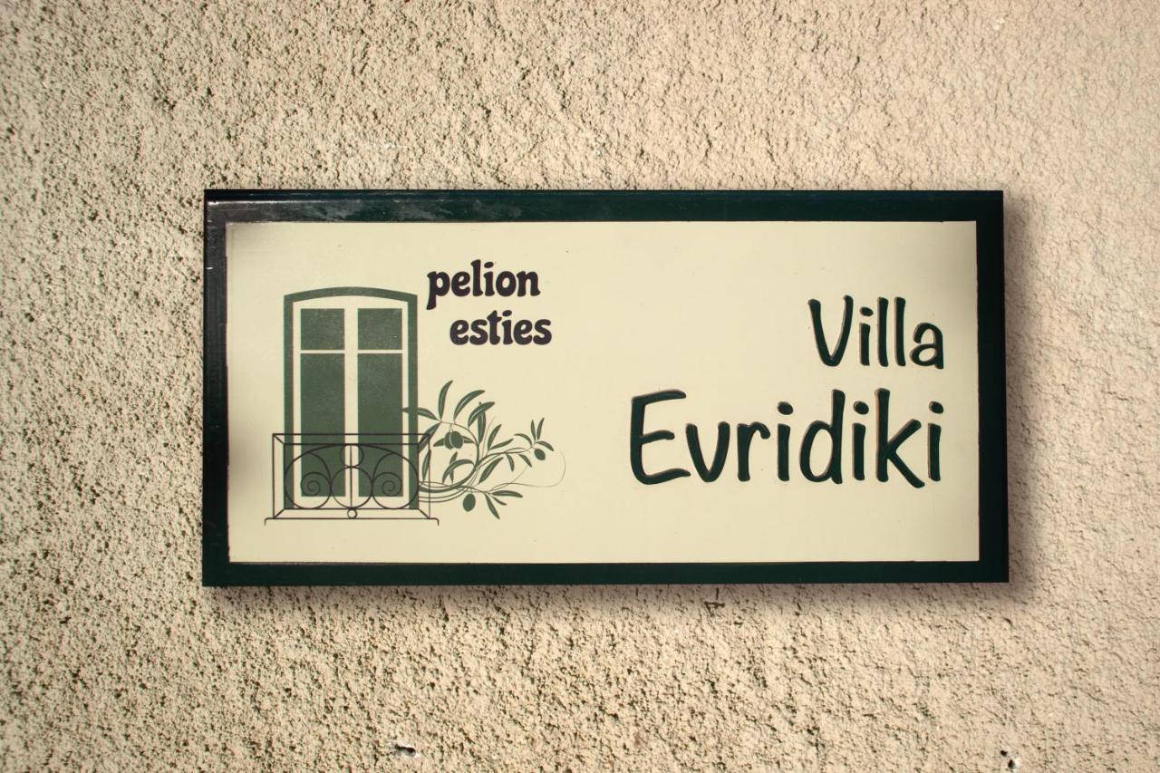Villa Evridiki By Pelion Esties Agios Georgios Nilias Luaran gambar
